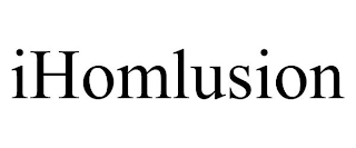 IHOMLUSION