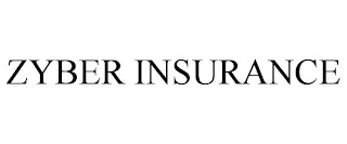 ZYBER INSURANCE