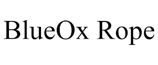 BLUEOX ROPE