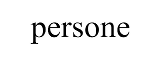 PERSONE