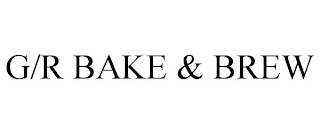 G/R BAKE & BREW