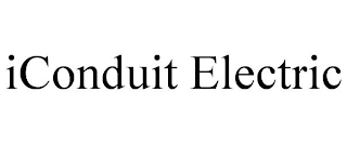 ICONDUIT ELECTRIC