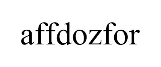 AFFDOZFOR