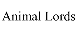 ANIMAL LORDS