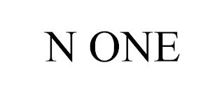 N ONE