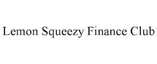 LEMON SQUEEZY FINANCE CLUB