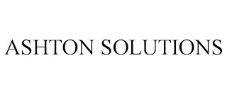 ASHTON SOLUTIONS