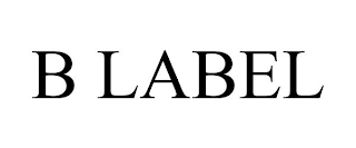 B LABEL