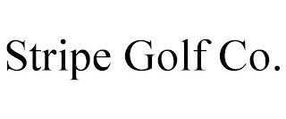 STRIPE GOLF CO.