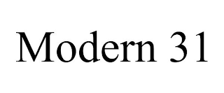 MODERN 31