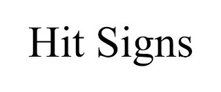 HIT SIGNS