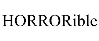 HORRORIBLE