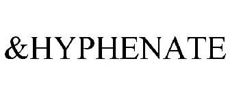 &HYPHENATE