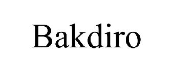 BAKDIRO