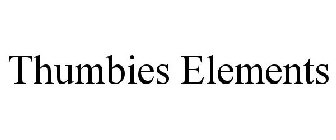 THUMBIES ELEMENTS