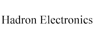 HADRON ELECTRONICS