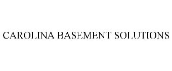 CAROLINA BASEMENT SOLUTIONS