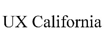 UX CALIFORNIA