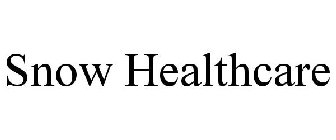 SNOW HEALTHCARE