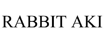 RABBIT AKI