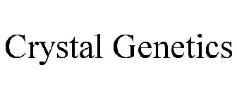 CRYSTAL GENETICS