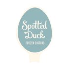 SPOTTED DUCK FROZEN CUSTARD