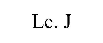 LE. J