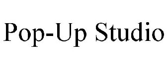 POP-UP STUDIO
