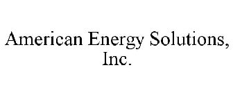 AMERICAN ENERGY SOLUTIONS, INC.