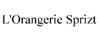 L'ORANGERIE SPRIZT