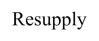 RESUPPLY