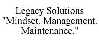 LEGACY SOLUTIONS 