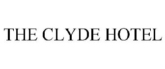 THE CLYDE HOTEL