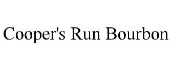 COOPER'S RUN BOURBON