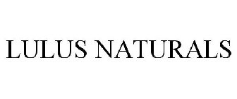 LULUS NATURALS