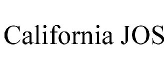 CALIFORNIA JOS