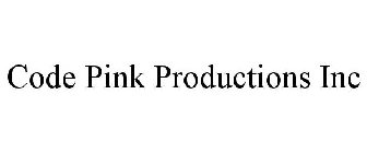 CODE PINK PRODUCTIONS INC