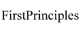 FIRSTPRINCIPLES