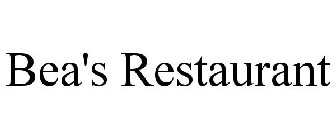 BEA'S RESTAURANT