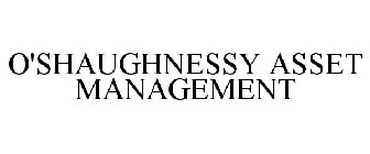 O'SHAUGHNESSY ASSET MANAGEMENT