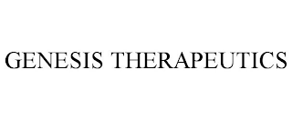 GENESIS THERAPEUTICS