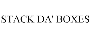 STACK DA' BOXES