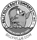 SILLY KILLIE BAIT COMPANY EST. 1970 LONG BEACH, NY 11561 SILLYKILLIE.COM