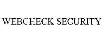 WEBCHECK SECURITY