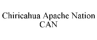 CHIRICAHUA APACHE NATION CAN