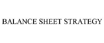 BALANCE SHEET STRATEGY