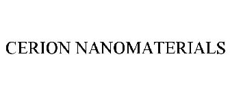 CERION NANOMATERIALS