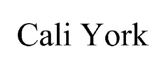 CALI YORK