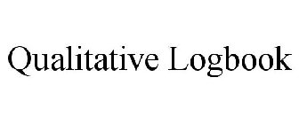 QUALITATIVE LOGBOOK