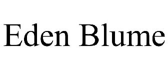 EDEN BLUME